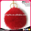 Sophisticated technology promotional gift key ring fur keychain